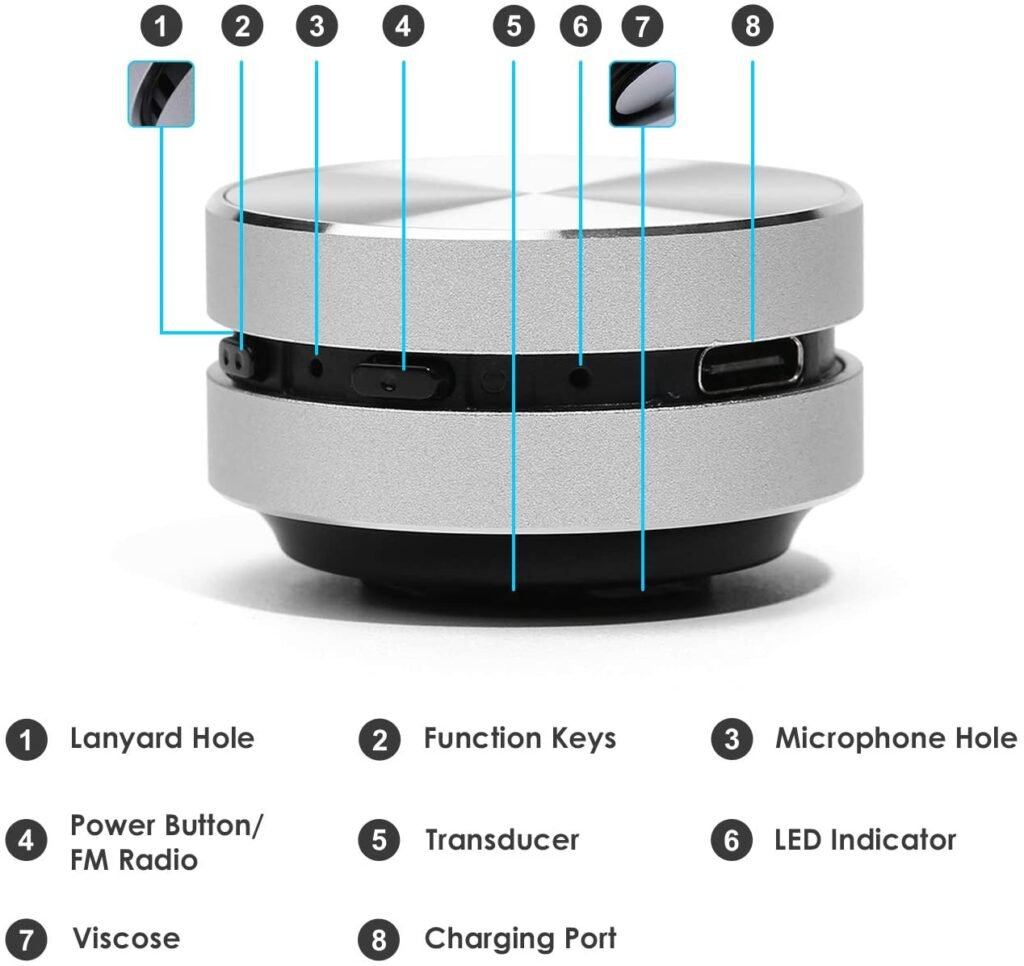 Dura Mobi Speaker Hummingbird Sound Box Bone Conduction Bluetooth Sound Box Tws Wireless Sound